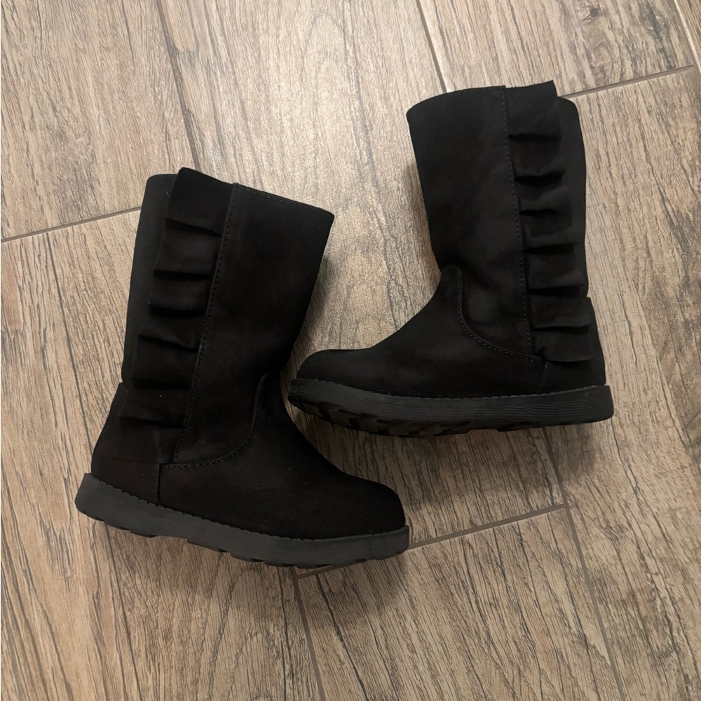 Toddler Girls Black Boots